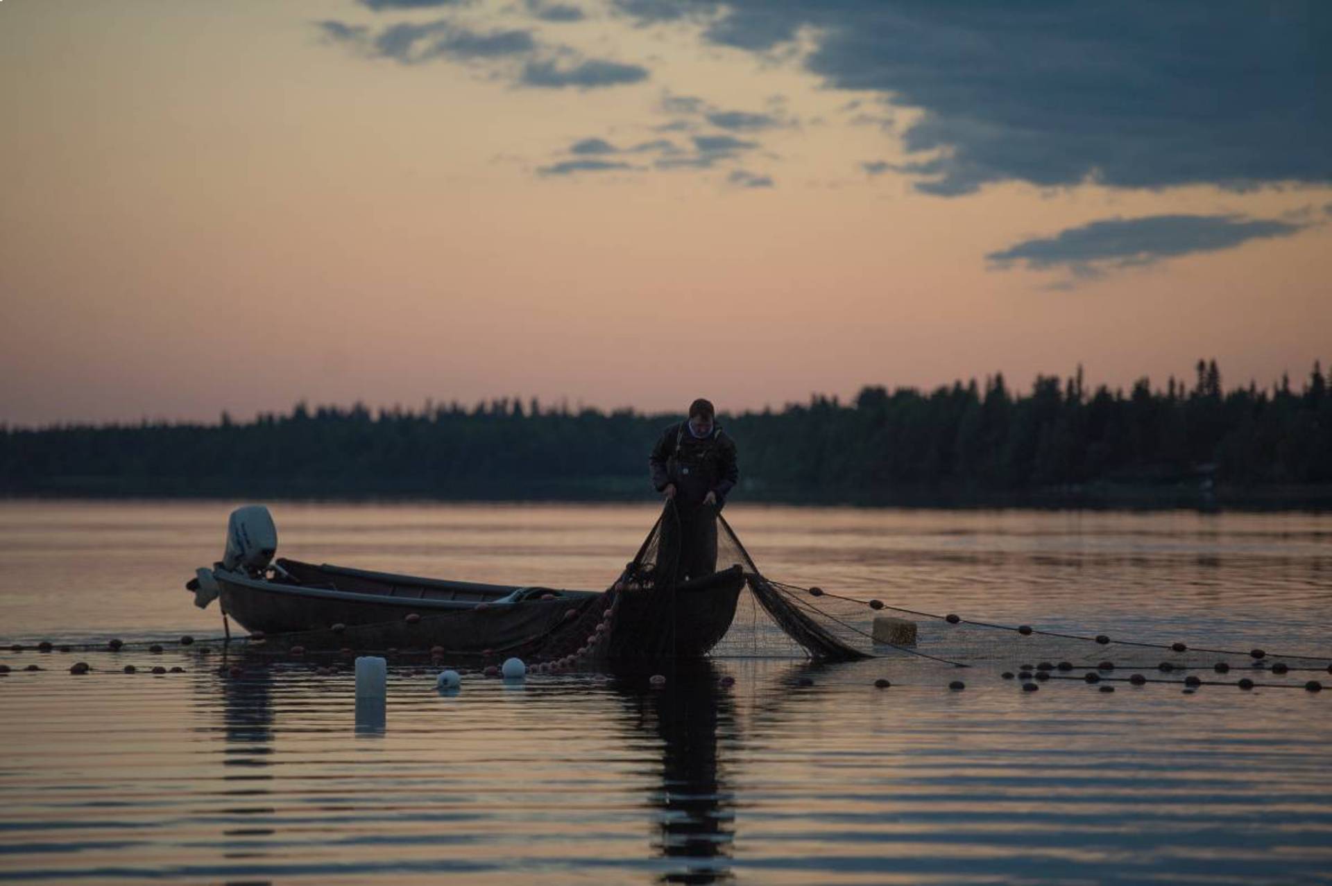 Kesäkalastus Kitkalla